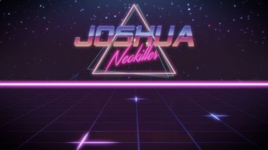 ilk adı Joshua synthwave tarzı