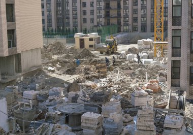 Çok katlı bina. Çok katlı konut inşaatı 