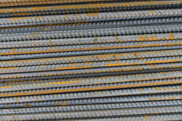 Reinforce steel iron rod — Stock Photo, Image