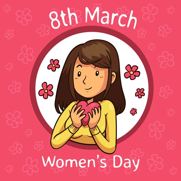 Women's Day, March 8, congratulations to women. feminism
