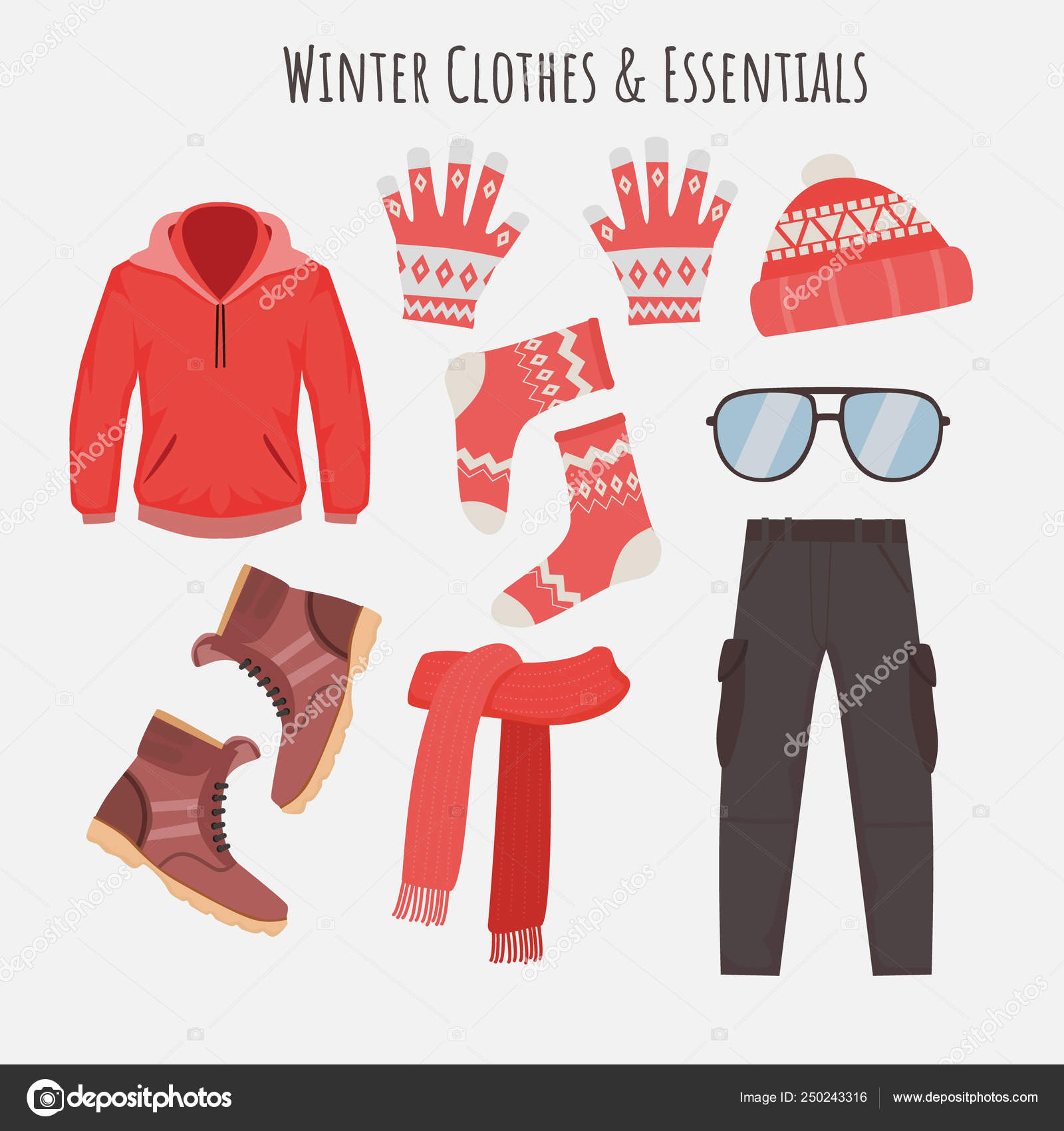 winter clothes collection