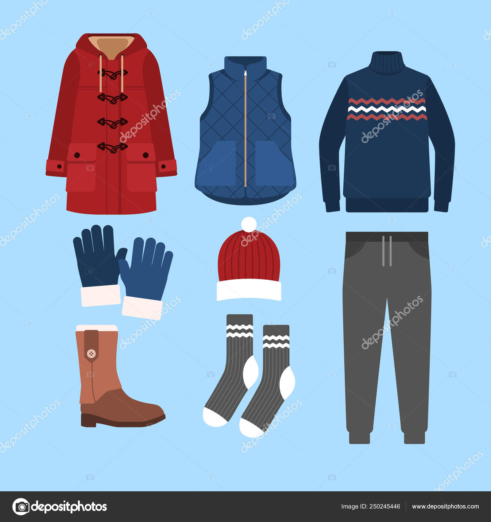 winter clothes collection