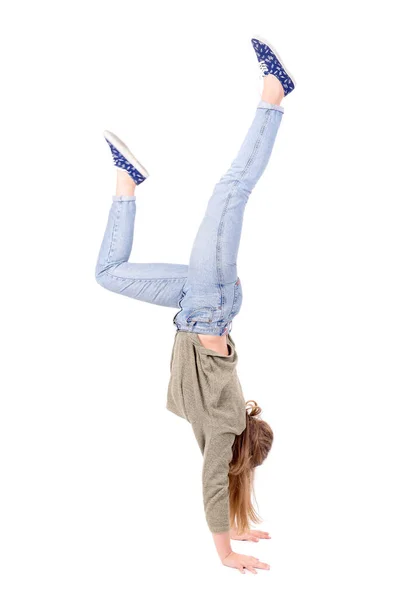 Adolescente Aislado Fondo Blanco — Foto de Stock