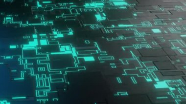 Gelecekçi Hi Tech Bilgi Arkaplanı