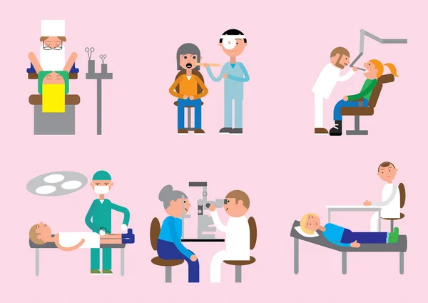 Jinekolog, otolaryngologist, diş hekimi, düşünülmeli, traumatologist, psikoterapist