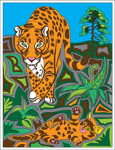 Leoparlar