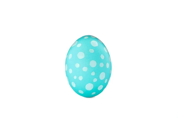 Decorative Easter Egg Isolated White Background Festive Tradition — Stock Photo, Image