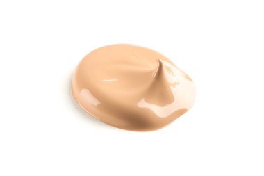 Kozmetik makyaj kremi beyaz arka plan üzerinde izole