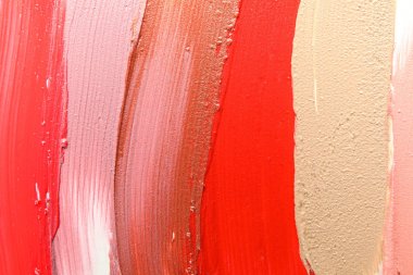 Sıvı temel arka plan, yakın çekim olarak lekeler. Makyaj ürünleri