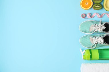 Düz yatıyordu kompozisyon kaybı ile renk arka plan müziği üzerinde tartım aksesuarları