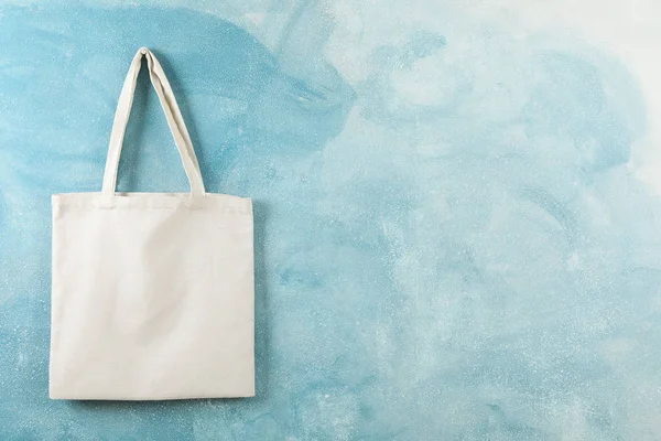 Renkli duvara tote pamuk torba, metin için alan