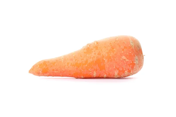 흰색 배경에 고립 된 맛있는 당근. 수확 — 스톡 사진