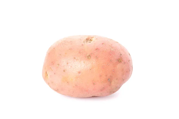 Вкусный органический картофель на белом фоне — стоковое фото