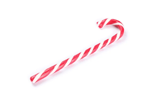 Sweet candy cane isolated on white background — Stock Photo, Image