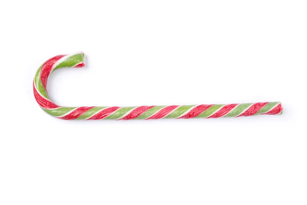 Sweet candy cane isolated on white background — Stock Photo, Image
