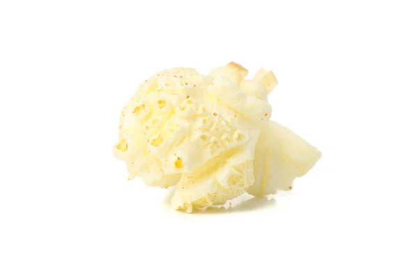 Smaklig Popcorn Isolerad Vit Bakgrund Livsmedel För Bio — Stockfoto