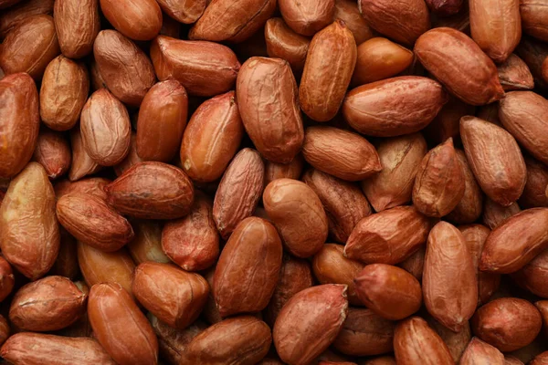 Leckere Erdnüsse Ganzen Hintergrund Aus Nächster Nähe Vitaminfutter — Stockfoto