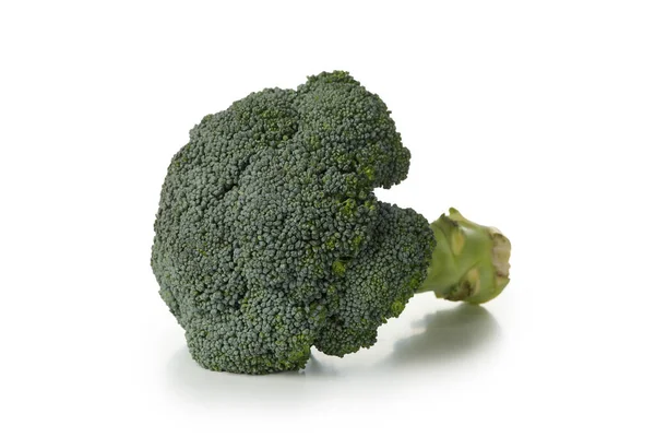 Fresh Green Broccoli Isolated White Background — Stock Photo, Image