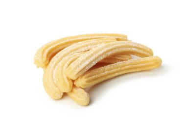 Beyaz arka planda izole tatlı churro