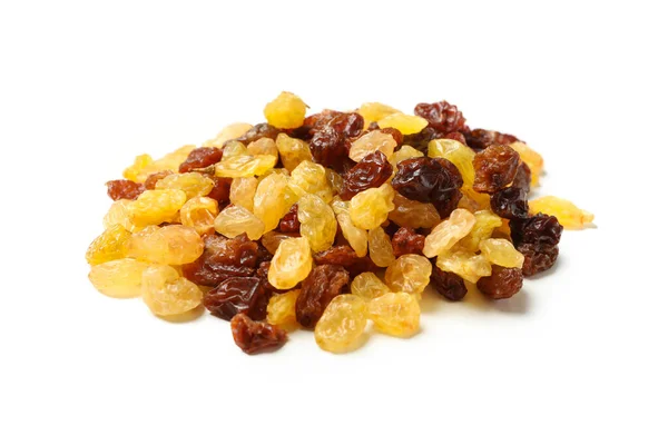 Bunch Raisins Isolated White Background — Stock Photo, Image