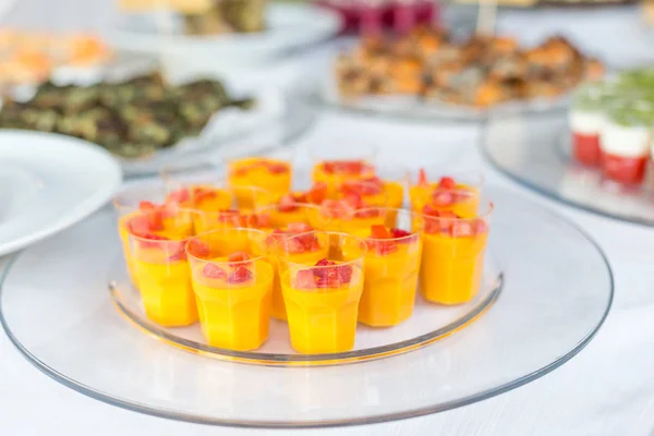 Variedade Peixes Aperitivos Alimentos Para Dedos — Fotografia de Stock