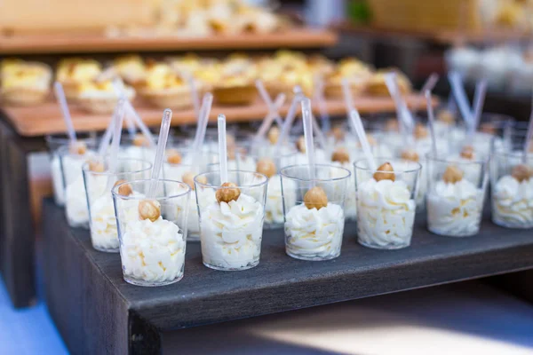 Variedade Aperitivos Alimentos Para Dedos — Fotografia de Stock