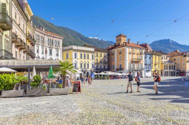 Locarno, Canton Ticino, İsviçre, 05 Eylül 2017. Locarno 