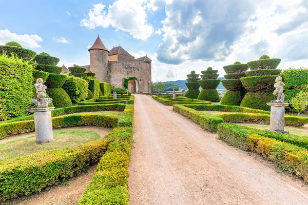 Berze-le-Chatel, Borgonha, França — Fotografia de Stock