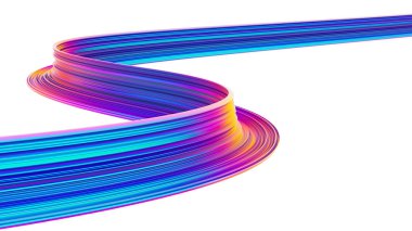Arka planlar için hareket soyut holografik tasarım öğesi