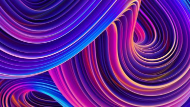 Holografik sıvı şekiller arka plan afiş tasarımı için soyut