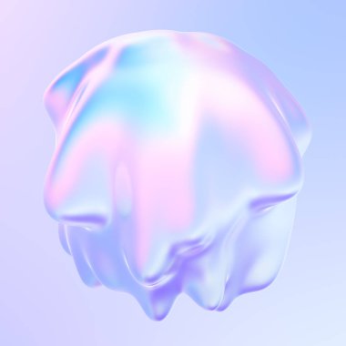 Kartpostallar için holografik metalik sıvı tasarım elemanısıçrama