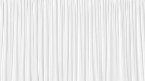 Hermosa seda blanca ondeando cortinas fondo abstracto — Foto de Stock