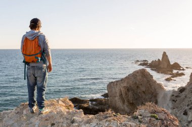Adam İspanyol sahil şeridi, Cabo de Gata - Nijar Tabiat Parkı, İspanya keşfetmek