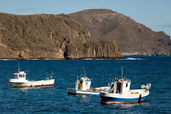 Bateaux Pêche Isleta Del Moro Espagne — Photo