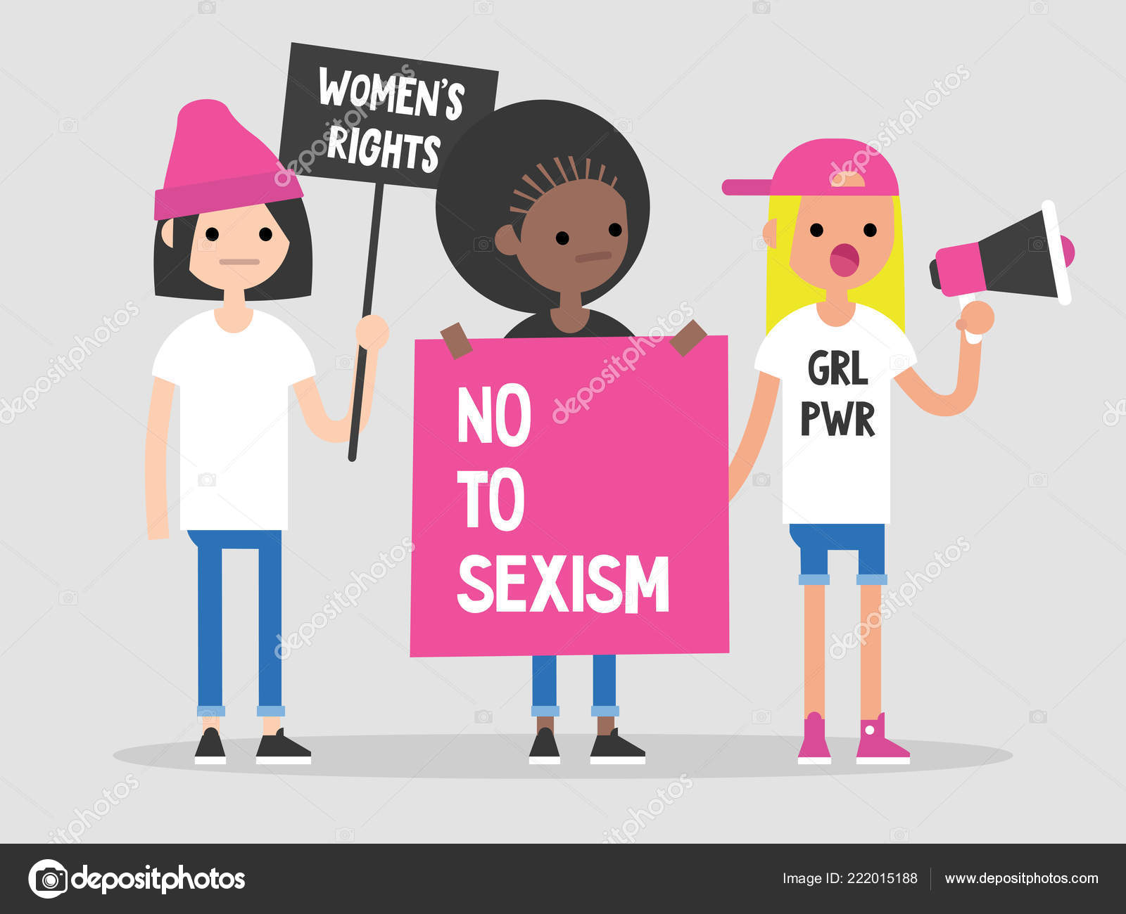 Demonstration Clip Art