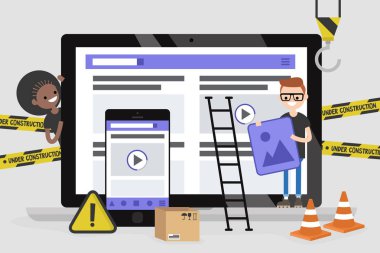 Web tasarım ve geliştirme. Site yapım aşamasında. Bir takım y