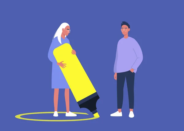 Bir karakter etrafına bir çizgi çekiyor neon sarısı fosforlu kalemle, bir virüs yayılıyor önleme, kişisel sınırlar.