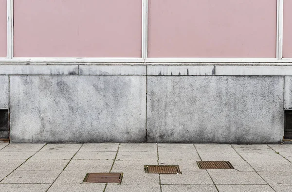 Texturas urbanas - primer plano de la pared rústica — Foto de Stock