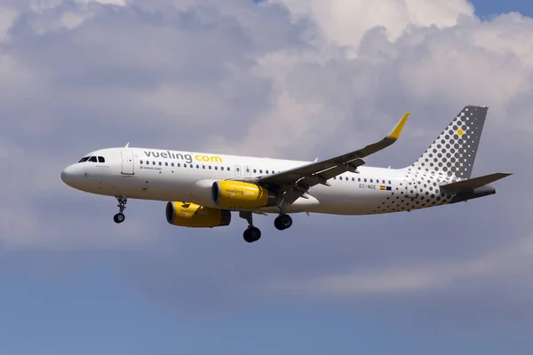 Borispol Ukraine Mai 2018 Avion Mge Vueling Airbus A320 200 — Photo