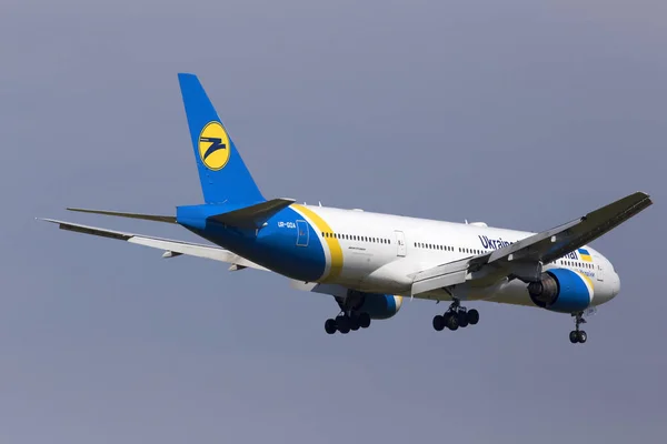 Borispol Ukraina Maja 2018 Your Goa Ukraine International Airlines Boeinga — Zdjęcie stockowe