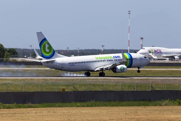 Borispol Ucraina Maggio 2018 Gzhm Transavia France Boeing 737 800 — Foto Stock