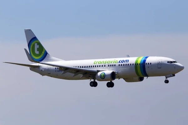 Borispol Ukrayna Mayıs 2018 Gzhm Transavia Fransa Boeing 737 800 — Stok fotoğraf