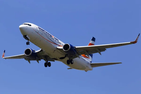 Borispol Ucraina Maggio 2019 Tvo Smart Wings Boeing 737 800 — Foto Stock