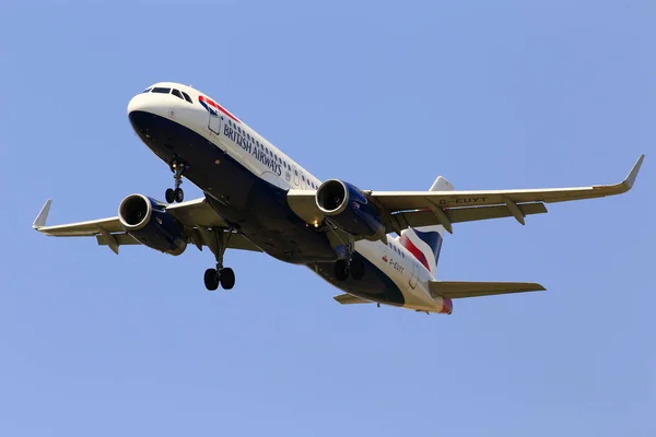 Borispol Ukrayna Mayıs 2019 Euyt British Airways Airbus A320 200 — Stok fotoğraf