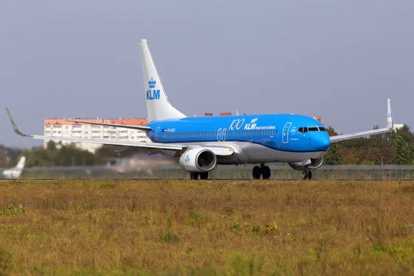 Borispol Ucraina Settembre 2019 Bxu Klm Royal Dutch Airlines Boeing — Foto Stock