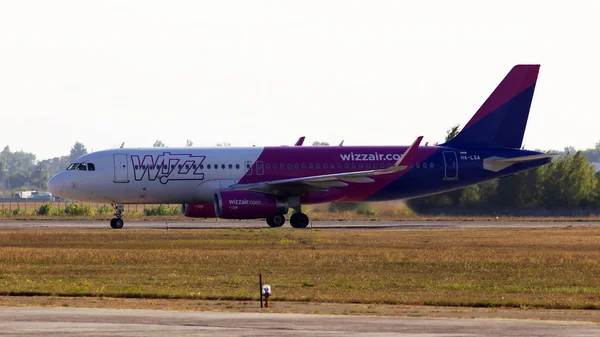 Borispol Ukraina Września 2019 Lsa Samolot Wizz Air Airbus A320 — Zdjęcie stockowe