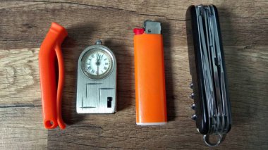 Öğeleri kümesi turist ve gezginler için