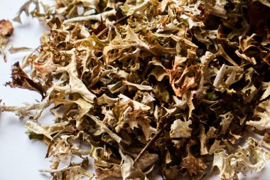 Çay seremonisi , birçok kuru çiçek çay yaprakları , kutu çay