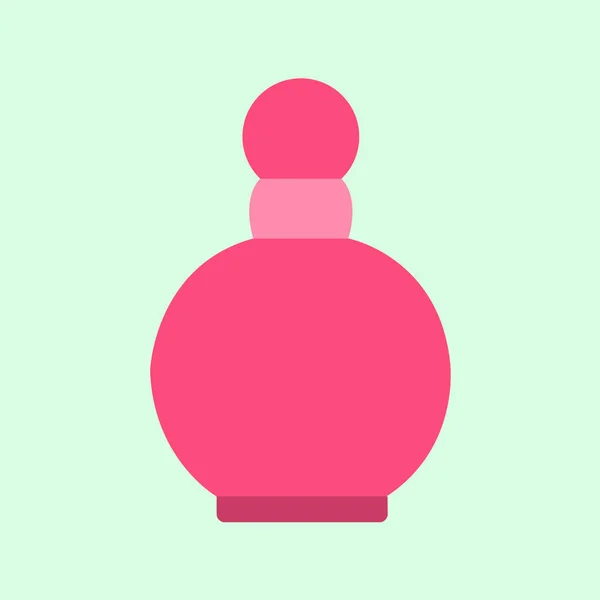 Vektör kadınlar için pembe parfüm