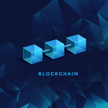 Blockchain teknoloji kavramı veritabanı veri cryptocurrency iş Dijital Ekonomi bitcoin ağ